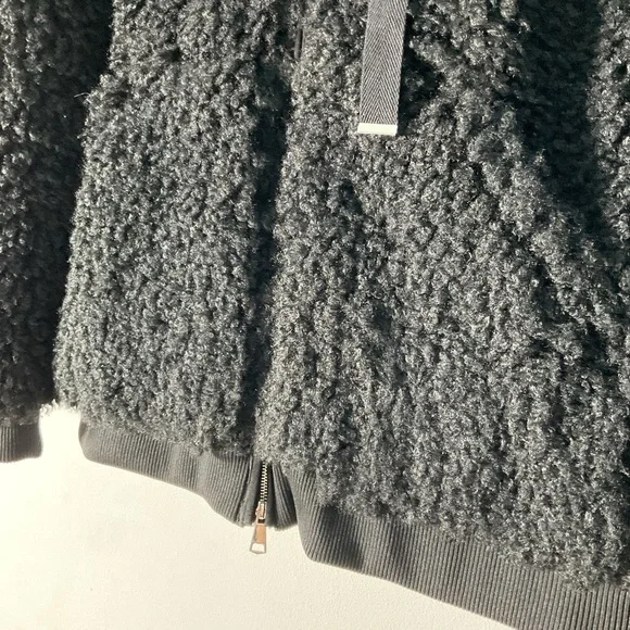 UO Casey Fleece Hooded Zip Jacket - Picture 3 of 9